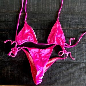 Hot pink Doll bikini